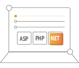 支持ASP、PHP、Asp.Net等多種語言開發(fā)